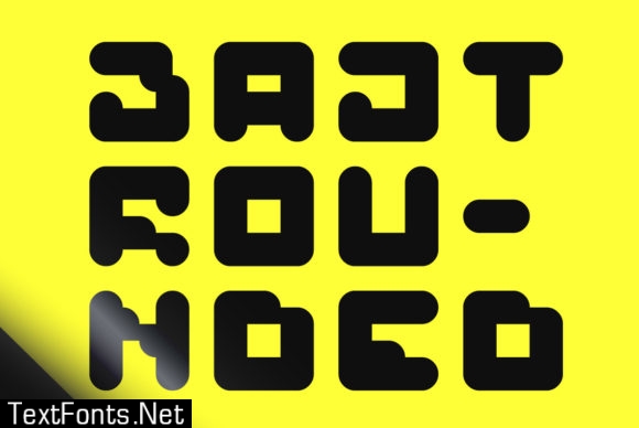 Bajt Rounded Font