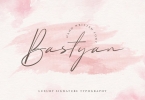 Bastyan Signature Font