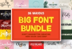 Big Font Bundle