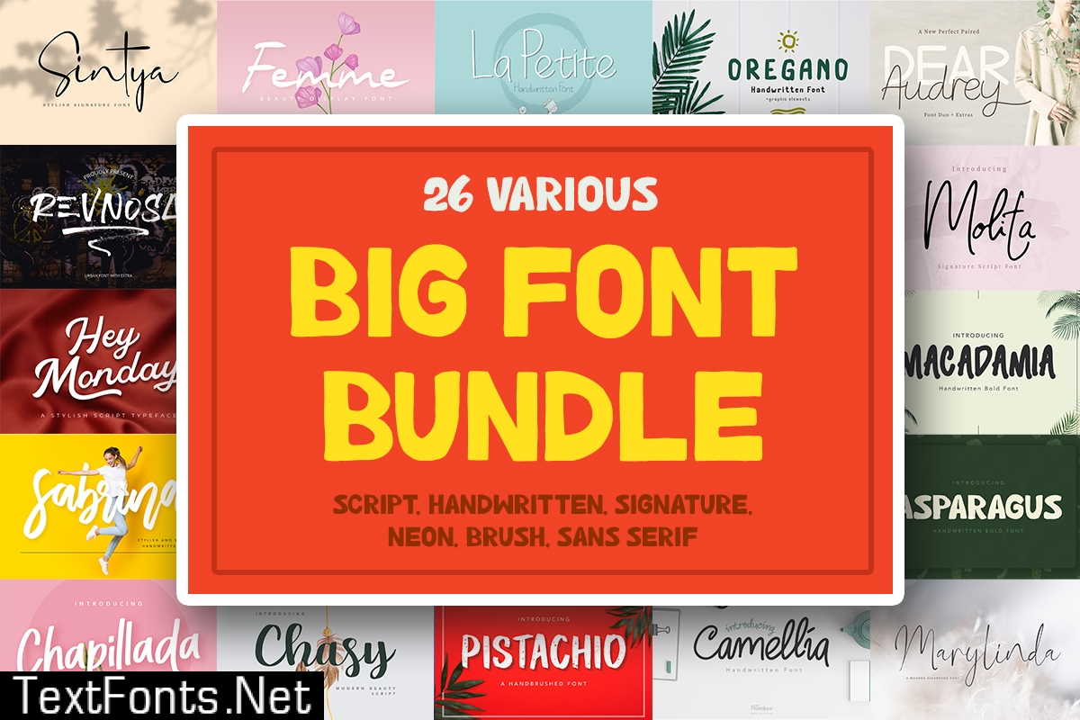 Big Font Bundle