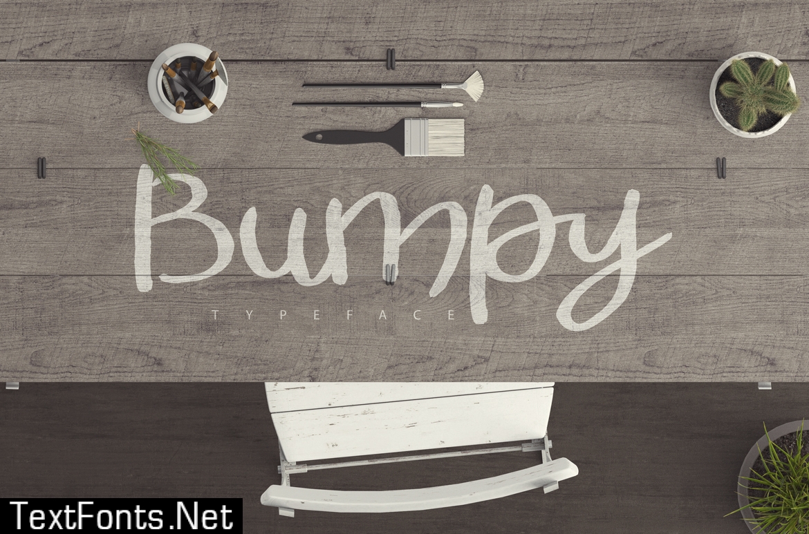 bumpy-font