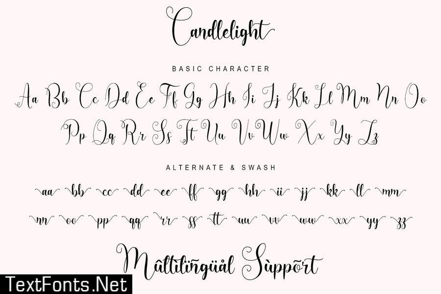 Candlelight Dinner Font