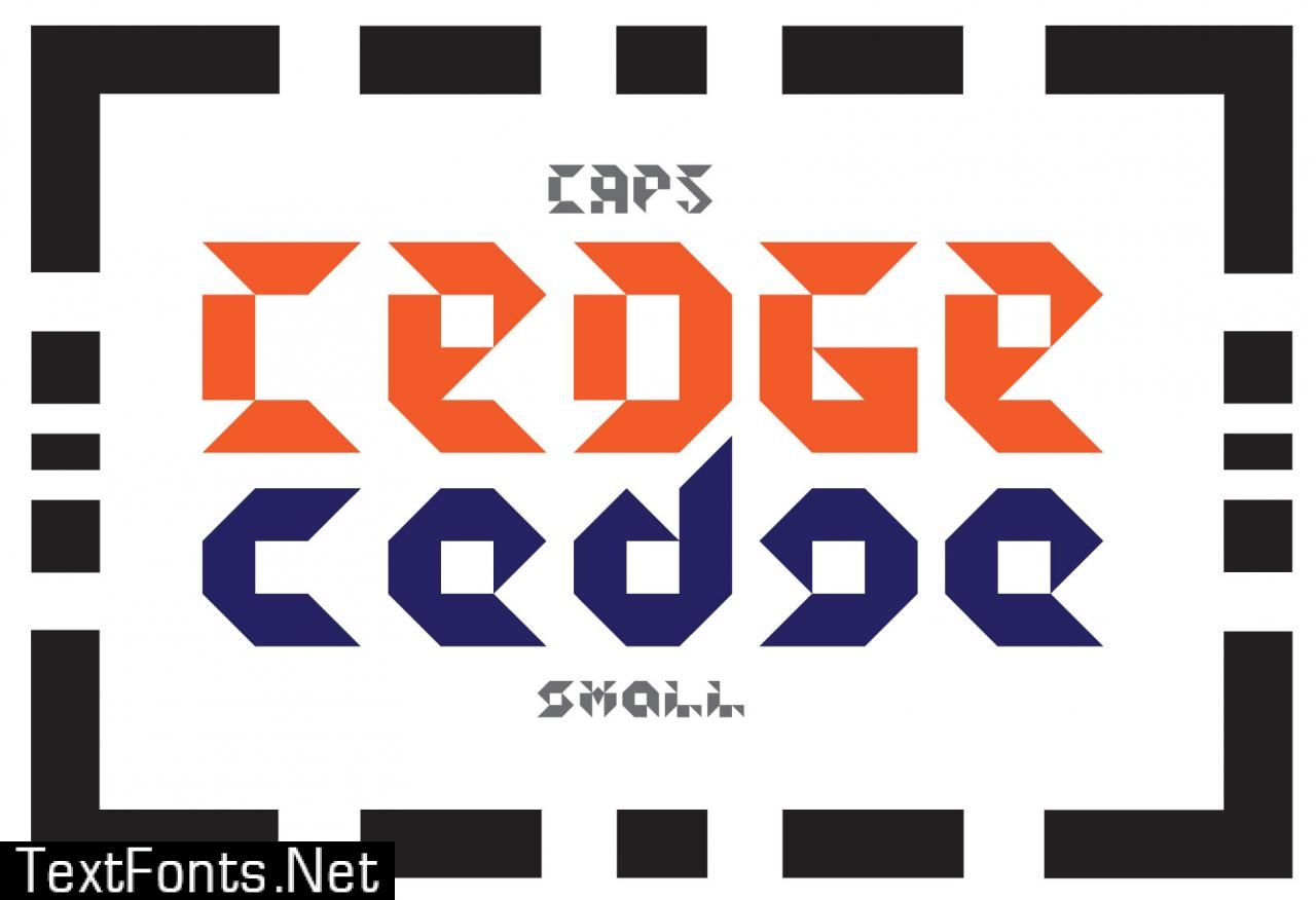 Cedge Font