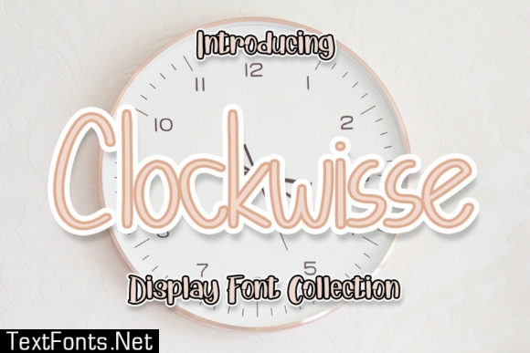 Clockwisse Font