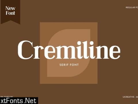 Cremiline Serif Font