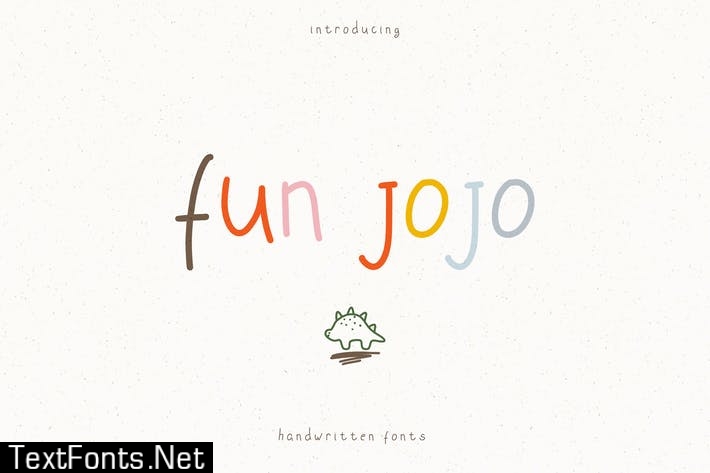 fun JOJO Handwritten Font