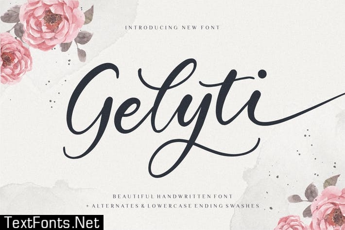 Gelyti Script Font YH