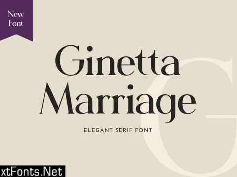 Ginetta Marriage Serif Font