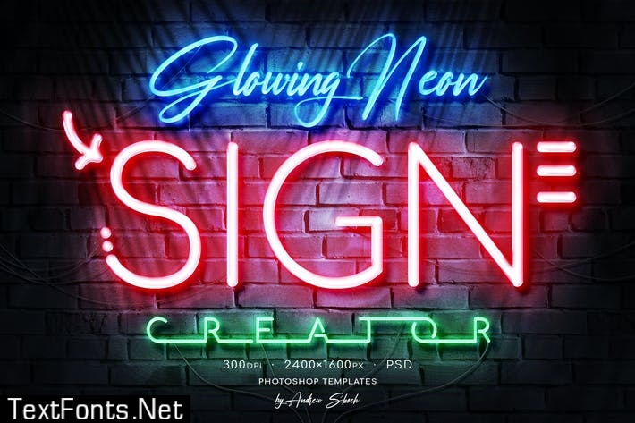 Glowing Neon Sign Creator