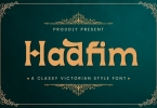 Hadfim - Blackletter Font