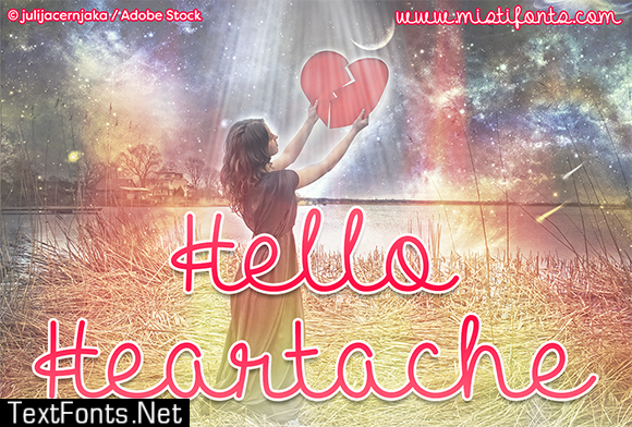 Hello Heartache Font