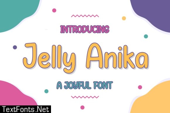 Jelly Anika Font