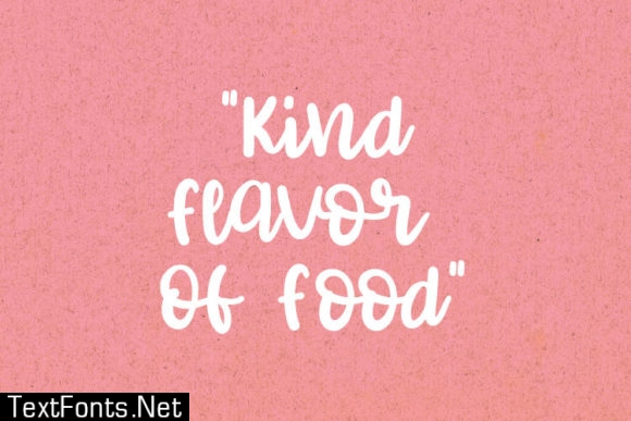 Kind Flavor Font