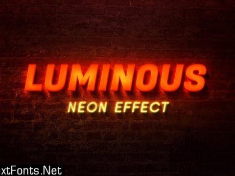 Luminous Neon Text Effect