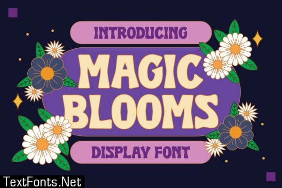 Magic Blooms Font