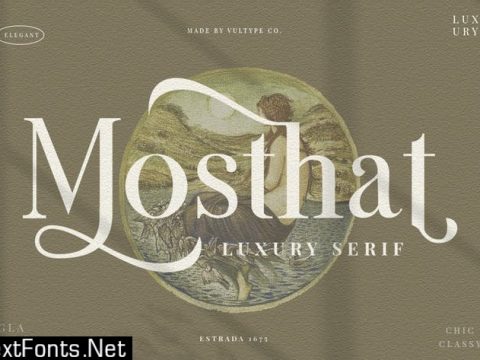 Mosthat - Modern Serif Font