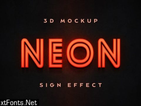 Neon Sign Effect