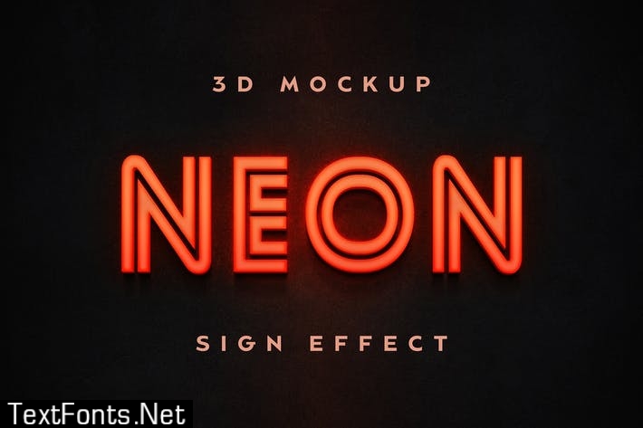 Neon Sign Effect