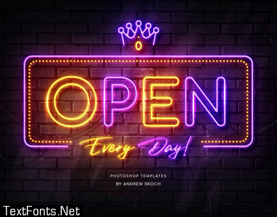 Neon Wall Sign Creator