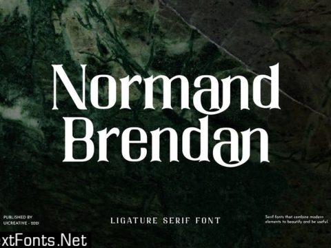 Normand Brendan Serif Font