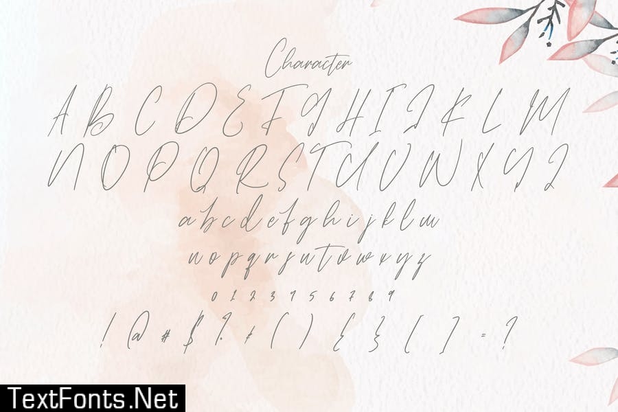 Rattih Putri - Handwritten Font