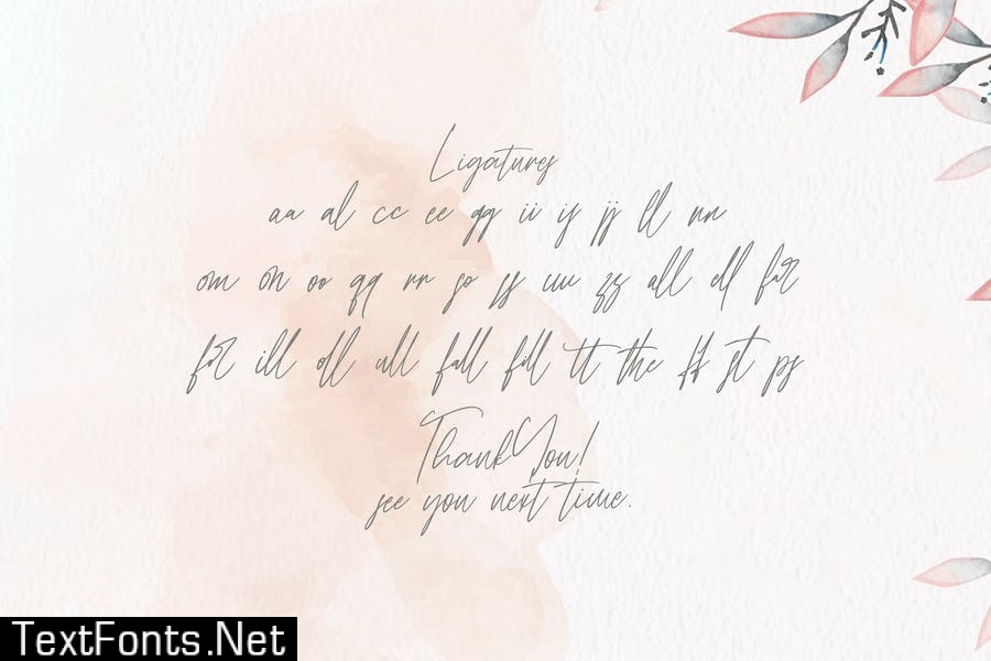 Rattih Putri - Handwritten Font