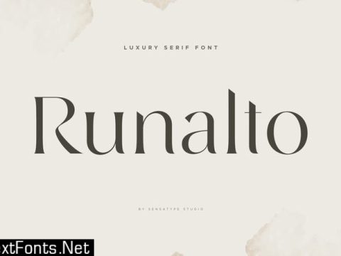 Runalto - Luxury Serif Font