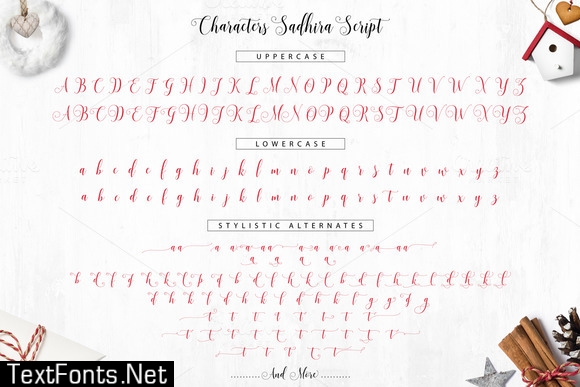 Sadhira Script Font