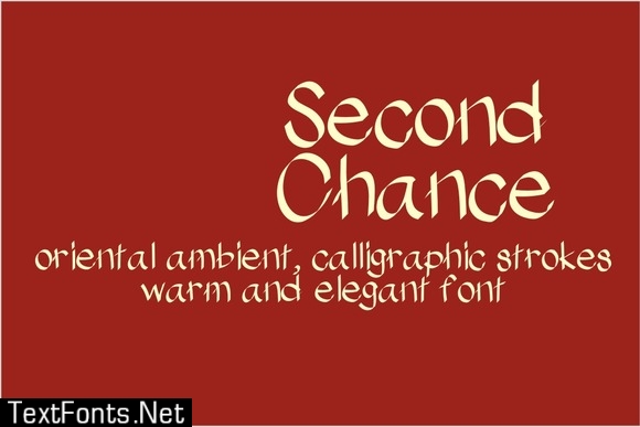 second-chance-font