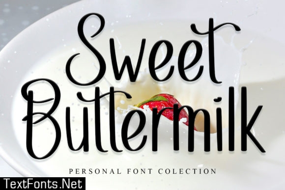 Sweet Buttermilk Font