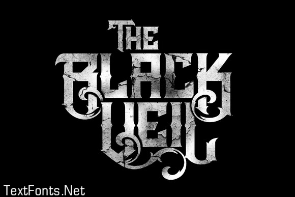 The Black Veil Family Font