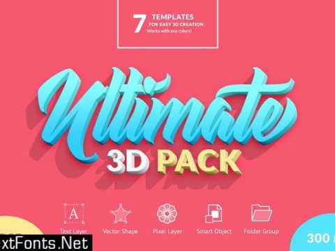 Ultimate 3D Templates Pack