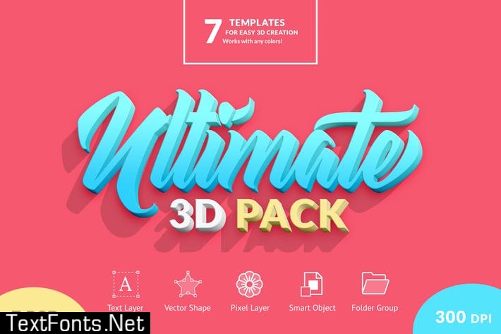 Ultimate 3D Templates Pack