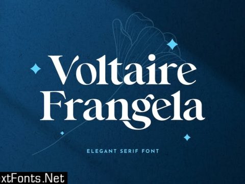 Voltaire Frangela Serif Font