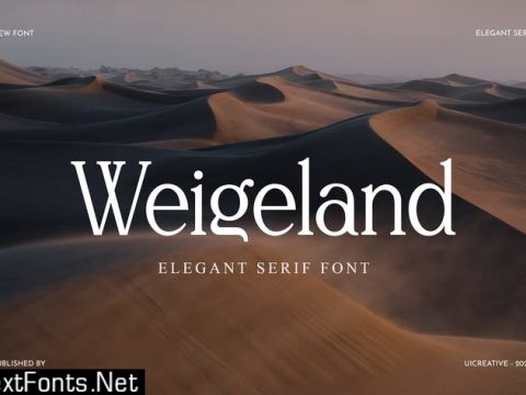 Weigeland Serif Font