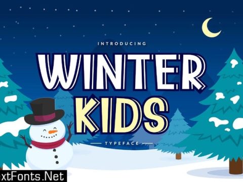 WINTER KIDS Font