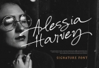 Alessia Harvey - Signature Font