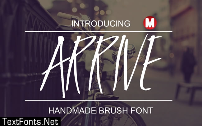 Arrive Font