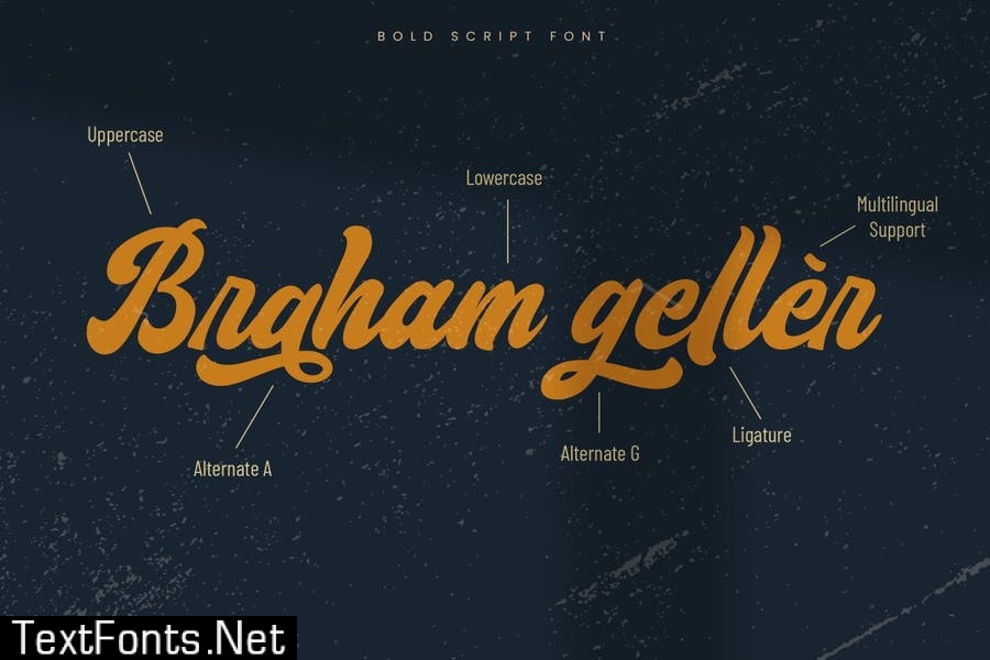 Blacksun Vintage Font