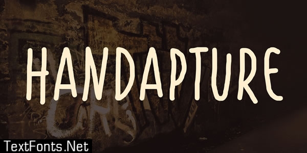 Handapture Font