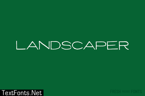 Landscaper Font