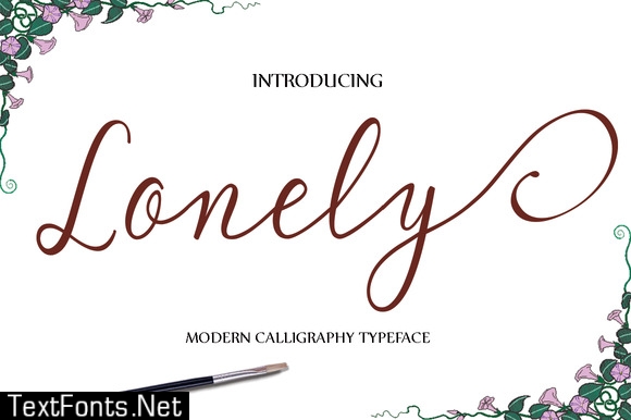 Lonely Font