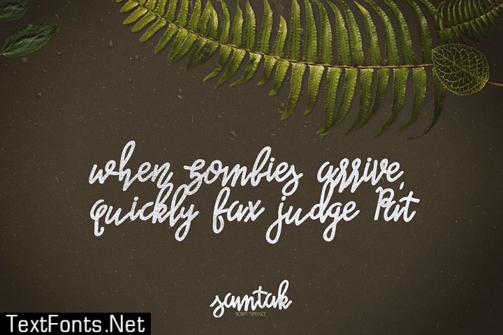 Samtak Script Font