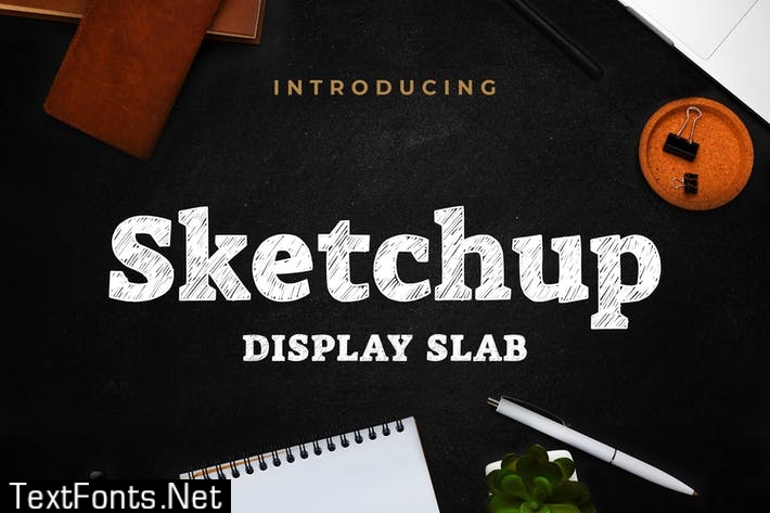 Sketchup - Sketch Display Slab