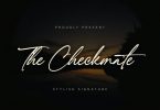 The Checkmate - Stylish Signature