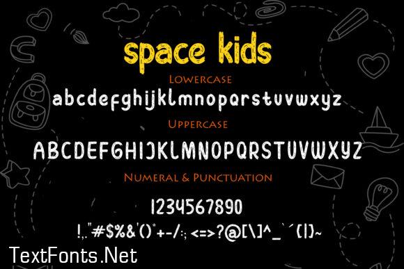 Space Kids Font