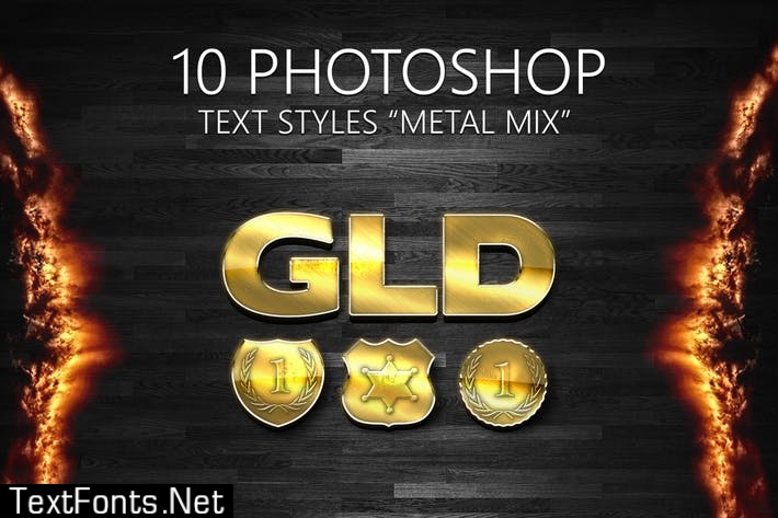 10 Photoshop Styles 