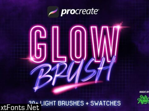 30+ Procreate Glow Brushes