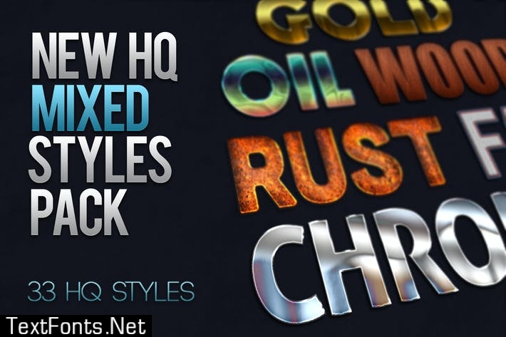 33x HQ Mixed Styles Pack