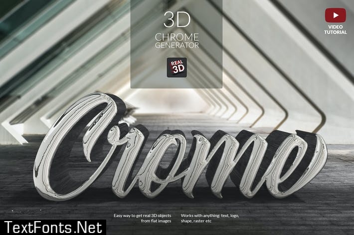 3D Chrome Generator